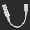 Dimmer Denetleyici Anahtarı Mini DC 12V 3 KEYS Tek Renk İçin Çift DC Fişi 5050 3528 5630 3014 LED Strip 4pin 3528 5050 RGB Str1555304