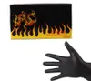 YILONG 100 pièces de haute qualité noir jetable tatouage gants en Latex taille disponible accessoires tatouage BodyArt7596485