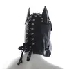 Faux Leather Dog Mask Sexy Latex Realistic Head Bondage Hood Adult Sex Dog Mask Black Fetish Erotic Toys Sex Toys for Couples5045699