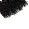 HC cheveux malaisiens bouclés vierges de cheveux humains tisse 4 faisceaux 100g pcs non transformés pas cher malaisiens bouclés cheveux humains tisse des faisceaux