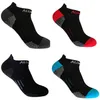 MOMOLEAF Hombre Mujer Calcetines tobilleros cortos Terry Bottom Calcetines deportivos al aire libre para senderismo Correr Ciclismo Baloncesto Desodorante transpirable Calcetín de corte bajo