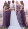 Фантастический-line длиной до пола тюль кабриолет платье невесты с пятью стилями