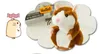 Carino 15 centimetri Anime Talking Hamster Peluche Cartoon Doll Toys Kawaii Speak Talking Sound Record criceto Parlando di regali di Natale per bambini Bambini