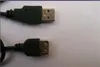 여성 확장 케이블에 USB 2.0 남성 블랙 색상 0.8 m