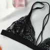Sexy Floral Lace Wire Bra Bustier Sheer Top Seamless Bralette Transparent Cup Wireless Bras Brassiere Lingerie Useful