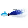 Groundail Jigs Рыболовные приманки 6 Цвета Световызывающиеся Бакинги Джекинг приводят головы Хвостовые волосы свинца