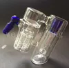 Prowerhead Ash Catcher Podwójna komora z 7 drzewami ramienia Perc Ashcatcher do szklanych Bongs Akcesoria do palenia