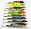 Leurre de pêche Drag Minnow Swimbait avec 3 crochets 12 cm 13 8g appât à manivelle d'eau douce Crankbait278V1518503