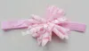 Fascia elastica per bambini korker fiocco fiore clip fascia per capelli vendita calda magro Elastico sottile elastico Legami per capelli stile Gymboree 50 PZ PD013