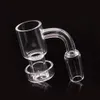 Cuarzo Vacío Banger Nail Dabber Domeless Terp Slurper Up Oil Nails 14mm 18mm Pipas de agua para fumar para pipas de agua Bong de vidrio