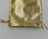 100 pcs foglio d'oro organza per matrimoni pacchetto di gioielli sacchetti regalo 7x9cm / 9x12cm / 11x16cm / 13x18cm