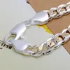 925 silver Dichroic sideways shrimp buckle bracelet DFMCH113 brand new fashion 925 sterling silver plated Chain link bra245W