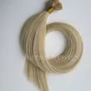 Extensões de cabelo pré-ligado Ponta plana Queratina cabelo humano 50g 50 Fios 18 20 22 24 polegadas M27613 produtos de cabelo Indiano brasileiro