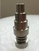 6 in 1 Universal Domeless 티타늄 네일 티타늄 GR2 손톱 10mm 14mm 18mm 유리 봉 물 파이프 6-in-1 Titanium Dab Nail Dab Rig