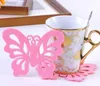 2016 nouveaux tapis Pads Coaster créatif dessin animé mode créatif dessous de verre napperons papillon coussin chauffant tapis fabricants, vente en gros