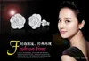925 sterling silver stud earrings women's elegant romantic cherry Love earrings ear jewelry wholesale South Korean version