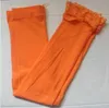 Moda dzieci dziewczyny aksamitne legginsy cukierki kolorowe koronkowe legginsy dziewczyna moda lato jesienne urocze sukienka legginsy ciasne spodnie 9300643