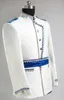 2015 - New Design Bräutigam Smoking Hochzeitsanzug Für Männer Designer Maßgeschneiderte Prom Anzug Boyfriend Blazer Bräutigam (Jacke + Hose) 363