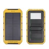20000MAH 2 port USB Solar Power Bank Ładowarka Zewnętrzna bateria zapasowa z polem detalicznym dla urządzeń cyfrowych telefonów komórkowych