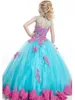 Hela nyaste modeflickor039 Blommaklänningar Easter Beauty Pageant Dress Formell aftonklänning i lager 214 Hoops P5466629