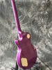 Новое поступление Пользовательские высококачественные электрические гитары Complete China с фабрикой металлической фиолетовой гитары! Горячие продажи Гитарра