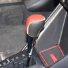 도요타 Yaris L automatc 기어 커버 자동차 스타일링에 대 한 자동 인테리어 장식 정품 가죽 변속 커버 DIY