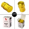 Aluminium Alkohol Lampe Shisha Accessoires Raucherzubehör Gold Edition Edelstahl Mini -Lampen