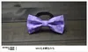 Korean Silk Baby Bow Ties jacquard Children's bowtie Adjust the buckle Men's bowknot 49 colors Neck Tie Occupational tie for Christmas Gift