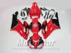 Injektionsform Anpassa motorcykelfeedningar för Honda CBR1000RR 2004 2005 CBR 1000 RR 04 05 Red Black Fairing Kit KA35