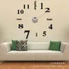 Quartz Art Wall Clocks Watches 3d настоящие большие настенные часы наклейка с зеркалом Diy Dec