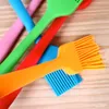 6 Colors Silicone Baking Brush Liquid Oil Cake Butter Bread Pastry Brush BBQ Utensil Safety Basting Brush ELH036