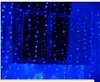 6M x 3M 600 LED-Weihnachtsdekorationsschnur-Vorhanggirlanden-Partei-Lichtstreifen für Hochzeit 110V-220V EU.US.UK.AU.Plug