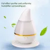 Wholesale- White ABS USB Charging 12.8*12.8*15.5cm LED Air Humidifier Incense Burners Essential Oil Ultrasonic Aroma Therapy Diffuser 250mL