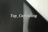 Filme de vinil de aço escovado preto premium - adesivo de envoltório de carro com canal de ar Folhas de envoltório de veículo de alumínio escovado 1,52x3 0m/rolo (5 pés x 98 pés)