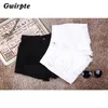 Wholesale- Gwirpte sexy female newborn summer short feminino restore ancient ways of tall waist jean shorts loose cultivate one's morality