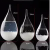 Bottiglia di previsioni del tempo in vetro meteorologico Storm Glass 205 * 115 cm Gocce da tavolo Crystal Tempo Globi di gocce d'acqua Creative Storm Glass3018309