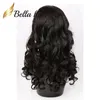 Gevşek vücut dalgası 13x4 dantel ön peruk güzel bakire insan saçı dalgalı saç perukları kalite doğal renk 130% 150% Yoğunluk Siyah kadınlar