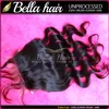 Indian Hair Silk Base Lace Closure 1026inch Natural Color Body Wave Virgin Human Hair Bellahair1185559