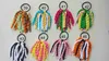 소녀 Korker 포니 테일 Bobbles 곱슬 리본 깃발 탄성 Corker 머리 활과 머리 활 5inch Korkers 머리 넥타이 100PCS PD002