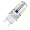 G9 3W 80 LED 3014 SMD Crystal Silicone Corn Light Bulbe Blanc Pure Blanc chaud 110220V2053999