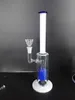 2015 가장 최근 봉 37cm 유리 물 파이프 흡연 percolator 봉 14 관절 크기의 유리 흡연 hookahs