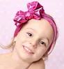 Baby Headbands Girls Head Wraps Messy Bow Baby Head Wraps Headwraps Big Bow Baby Knott Headbands 10st / Lot Free Shipping