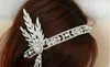 New Great Gatsby Vintage Headbands Hair Bands Headpieces Bridal Wedding Jewelries Accessories Silver Crystals Rhinestone Pearls HT05