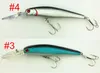 4 Kolor Fishing Lure Głębokie Pływanie Hard Bait Fish 12.5 CM 14G Sztuczne Przynęty Minnow Fishing Wobbler Japan Pesca Darmowa Wysyłka FYE014