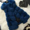 Wholesale-Ladies Autumn and Winter Warm Faux Rabbit Fur Vest Coat Women's Plus Big Large Size Fake Fox Fur Sleeveless Waistcoat Jacket