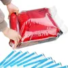 10 Pack Space Saver Seyahat için Roll-up Saklama Torbaları 40 * 60 cm Ücretsiz Kargo