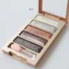 Professionell 5 Färg Naturlig Ögonskugga Matt Eyeshadow Palett Märke Ögonskugga med penseluppsättning Urban kosmetiska verktyg Gratis frakt DHL 60066