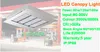Gasstation LED Canopy Lights 80W 120W 160W AC90-305V LED LIKELLA LYSTER MeanWell Driver Cold White 5 års garanti + CE dlc cul ul ul
