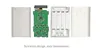Tomo Mobile Power Boxes LCD Intelligent 4 Slot 18650バッテリー充電器と携帯電話のためのモバイルパワーバンク