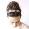 Blingling Beautiful Bridal Włosy Akcesoria Kwiatowe Koraliki 2020 Handmade Girl's Party Opaski Błyszczące Ślubne Headpieces Dla Bride CPA462